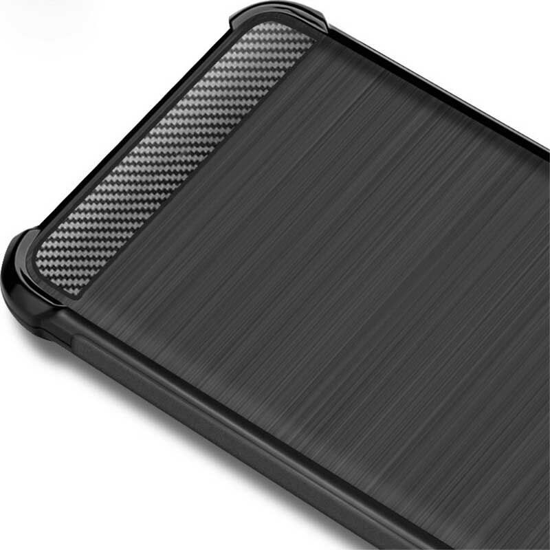 Cover Xiaomi Redmi Note 8 Imak Børstet Kulfiber