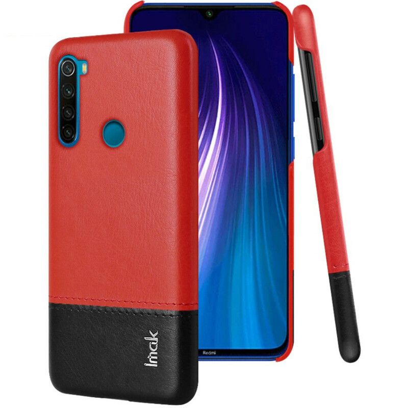 Cover Xiaomi Redmi Note 8 Imak Ruiyi Series Lædereffekt