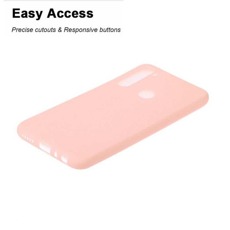 Cover Xiaomi Redmi Note 8 Mat Blød Silikone