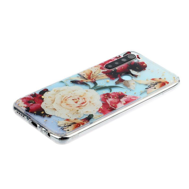 Cover Xiaomi Redmi Note 8 Transparente Suveræne Buketter