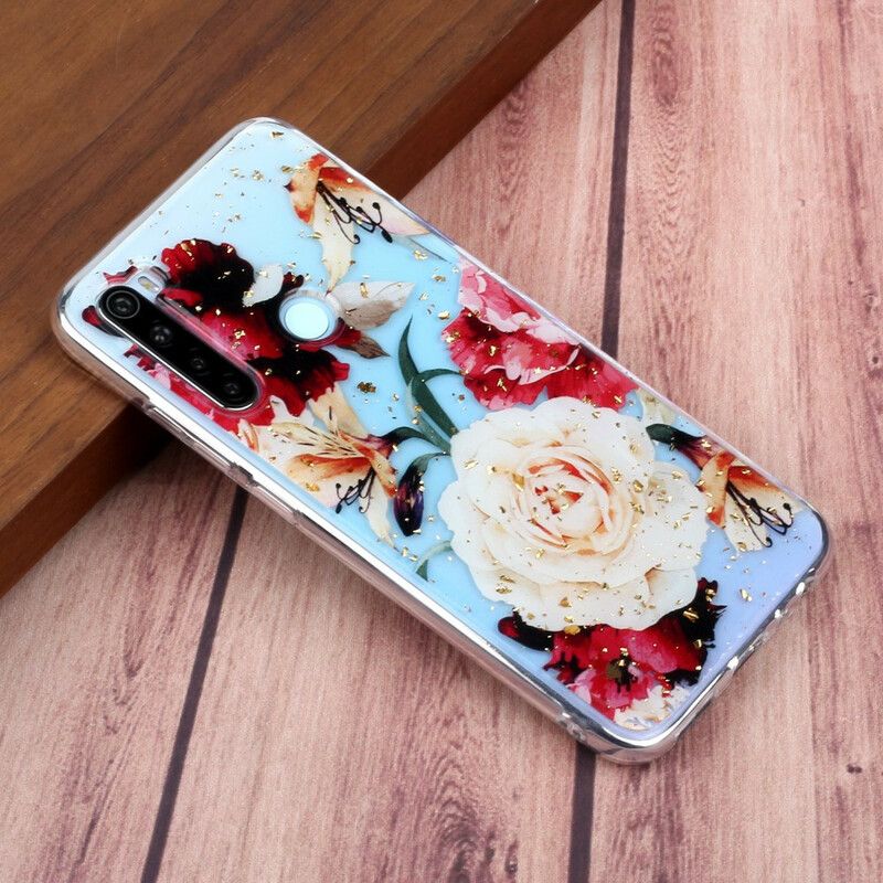 Cover Xiaomi Redmi Note 8 Transparente Suveræne Buketter