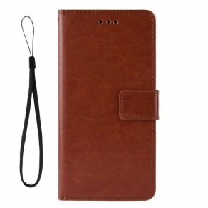 Flip Cover Xiaomi Redmi Note 8 Blinkende Kunstlæder