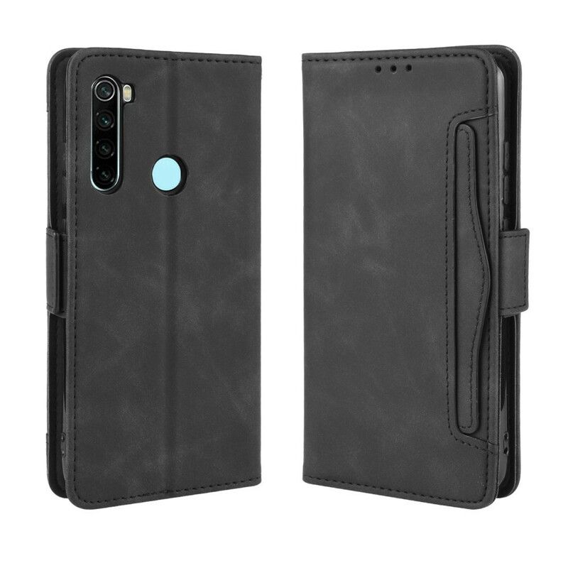 Flip Cover Xiaomi Redmi Note 8 Førsteklasses Multikort