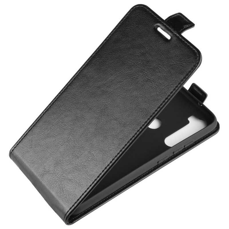 Flip Cover Xiaomi Redmi Note 8 Læder Cover Foldbar Lædereffekt