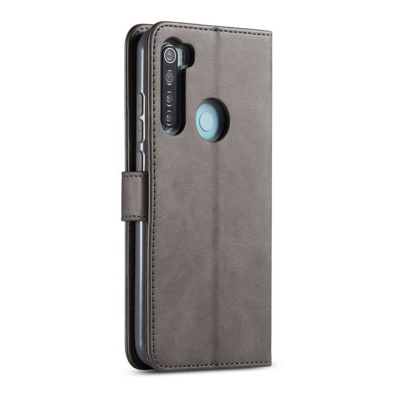 Flip Cover Xiaomi Redmi Note 8 Lc.imeeke Lædereffekt