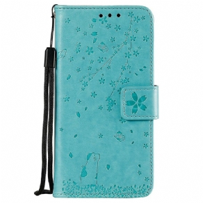 Flip Cover Xiaomi Redmi Note 8 Med Snor Strop Reverie