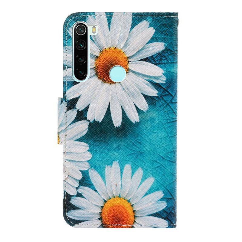 Flip Cover Xiaomi Redmi Note 8 Med Snor Thong Tusindfryd