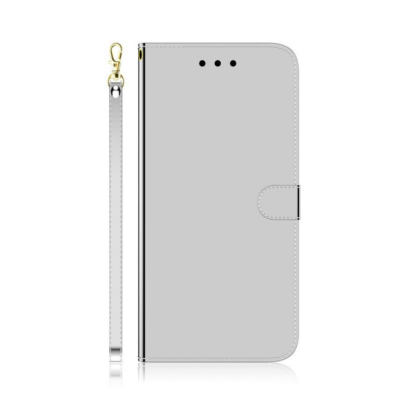 Flip Cover Xiaomi Redmi Note 8 Spejlcover I Imiteret Læder