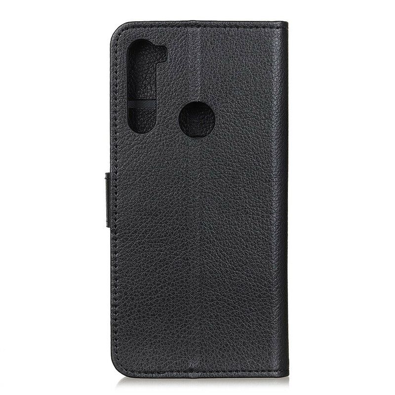 Flip Cover Xiaomi Redmi Note 8 Traditionelt Kunstlæder