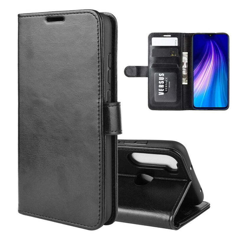 Flip Cover Xiaomi Redmi Note 8 Ultra Imiteret Læder