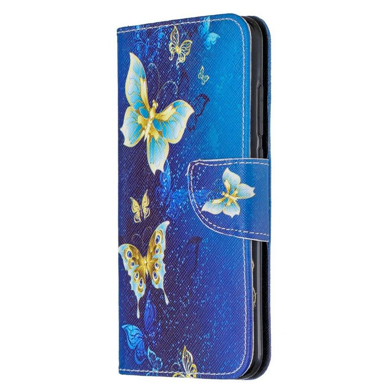 Flip Cover Xiaomi Redmi Note 8 Utrolige Sommerfugle