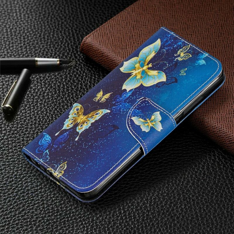 Flip Cover Xiaomi Redmi Note 8 Utrolige Sommerfugle