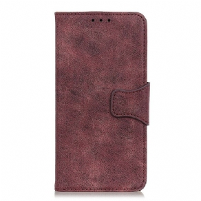 Læder Cover Xiaomi Redmi Note 8 Flip Cover Dobbeltsidet Magnetklap