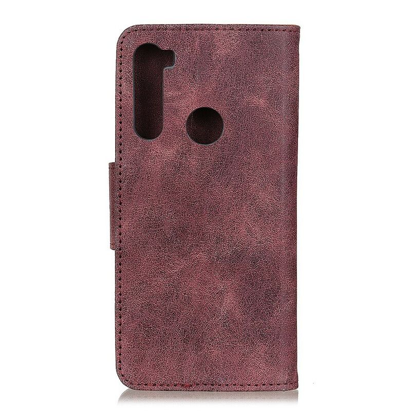 Læder Cover Xiaomi Redmi Note 8 Flip Cover Dobbeltsidet Magnetklap