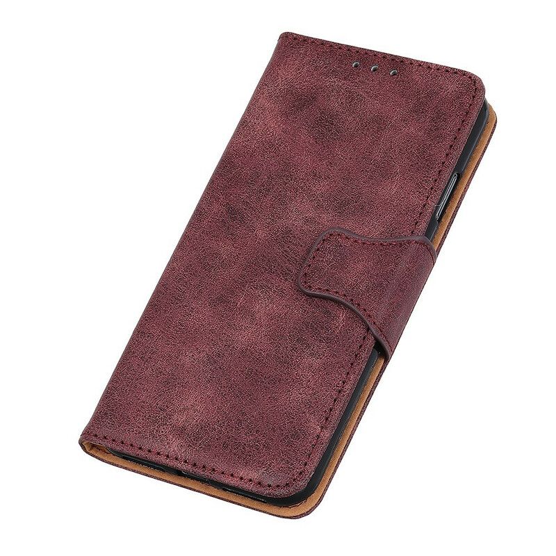 Læder Cover Xiaomi Redmi Note 8 Flip Cover Dobbeltsidet Magnetklap