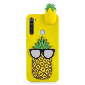 Mobilcover Xiaomi Redmi Note 8 3d Cool Ananas