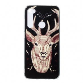 Mobilcover Xiaomi Redmi Note 8 Fluorescerende Majestic Stag