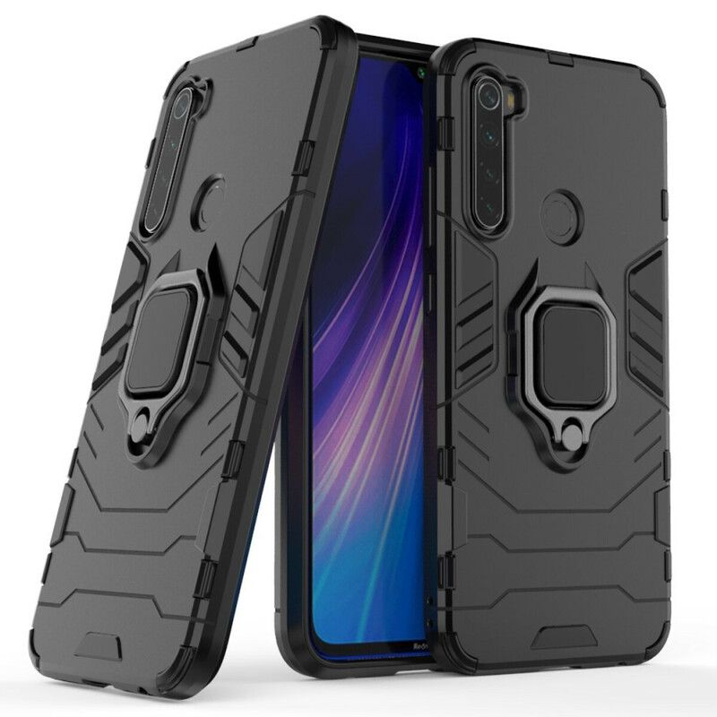 Mobilcover Xiaomi Redmi Note 8 Modstandsdygtig Ring