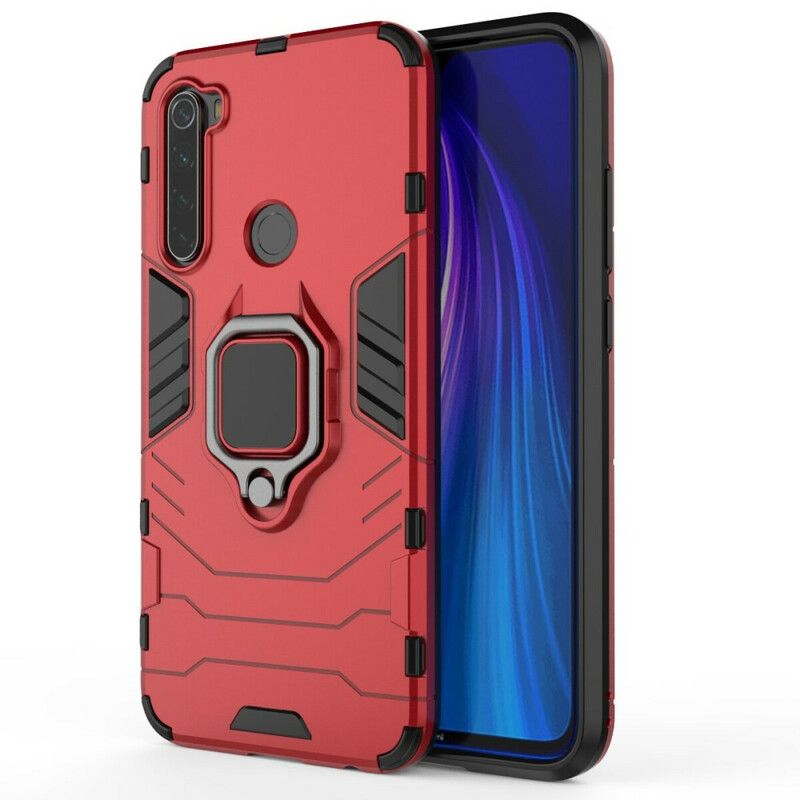 Mobilcover Xiaomi Redmi Note 8 Modstandsdygtig Ring