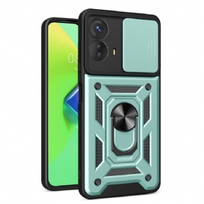 Cover Moto G73 5G Ring-støtte Og Linsebeskytter