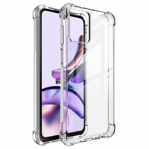 Cover Moto G73 5G Transparent Anti-gulning Imak