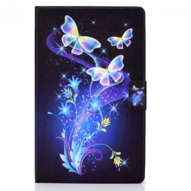 Flip Cover Huawei MatePad New Magiske Sommerfugle