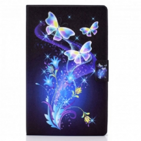 Flip Cover Huawei MatePad New Magiske Sommerfugle