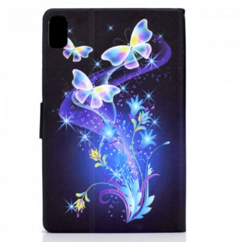 Flip Cover Huawei MatePad New Magiske Sommerfugle