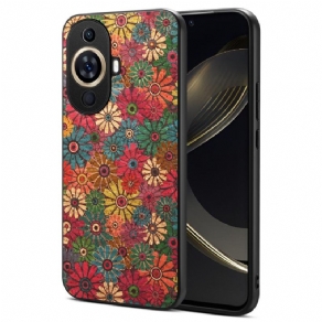 Cover Huawei Nova 11 Pro Blomstermønster