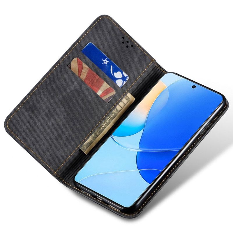 Flip Cover Huawei Nova 11 Pro Jeansstof