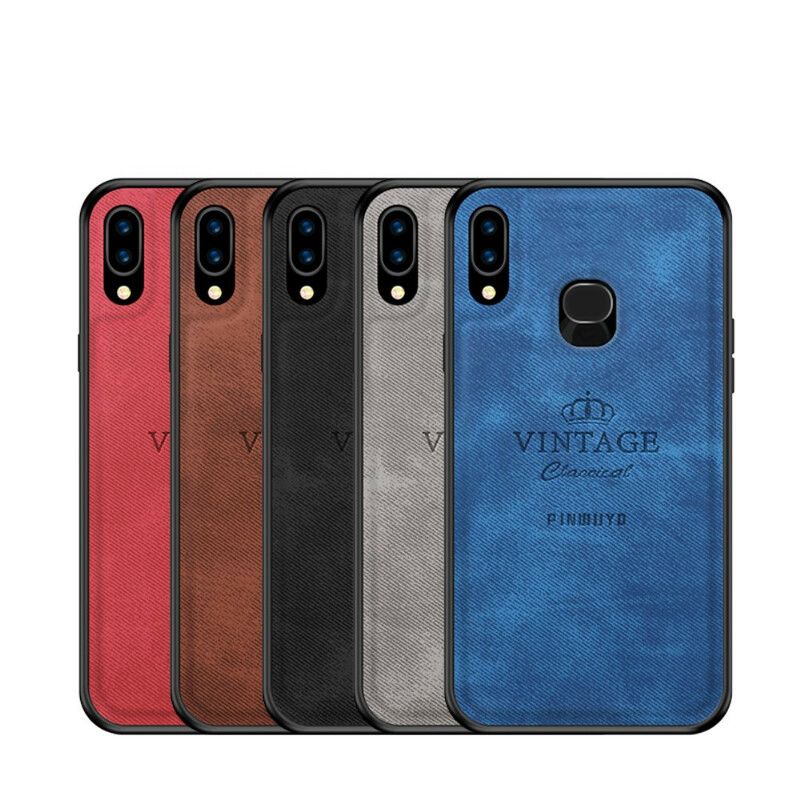 Cover Samsung Galaxy A10s Æderlig Vintage Pinwuyo