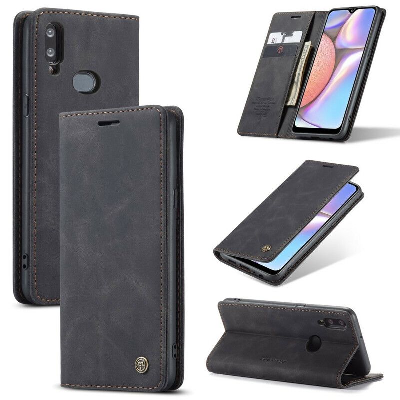 Cover Samsung Galaxy A10s Flip Cover Caseme Kunstlæder