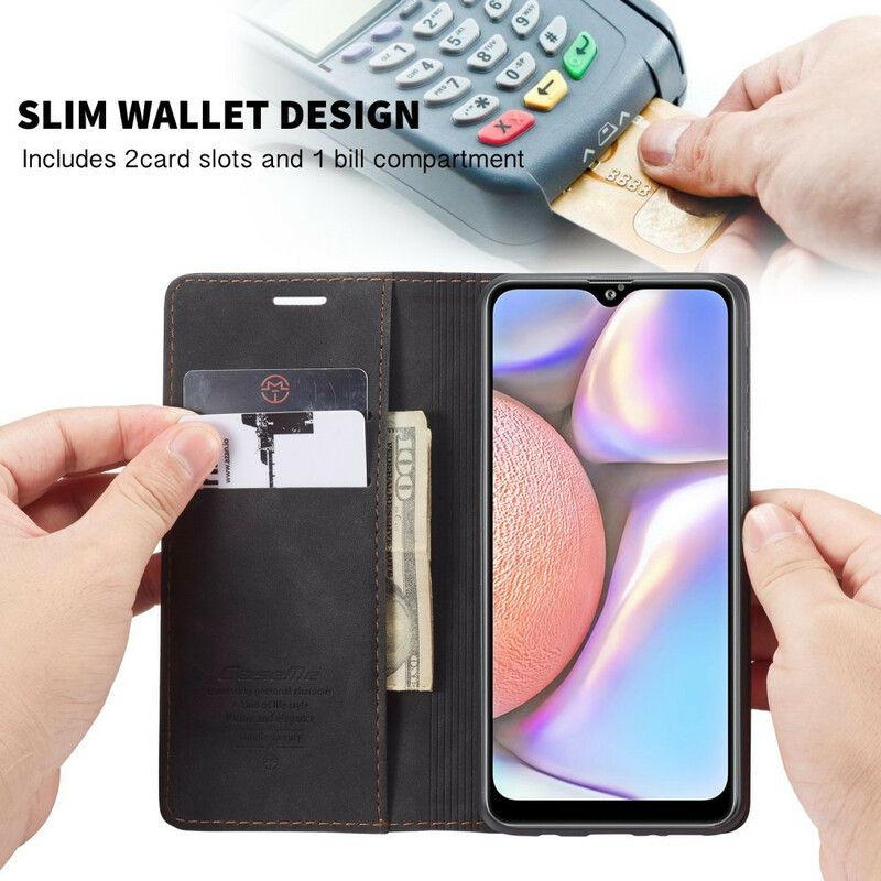 Cover Samsung Galaxy A10s Flip Cover Caseme Kunstlæder