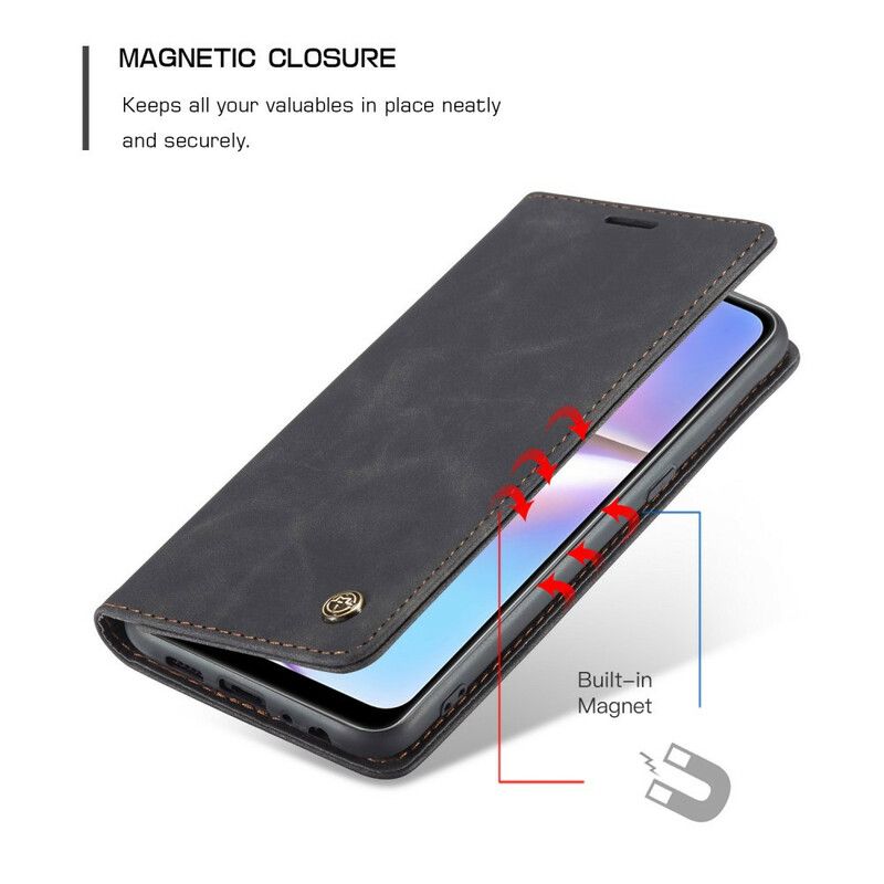 Cover Samsung Galaxy A10s Flip Cover Caseme Kunstlæder