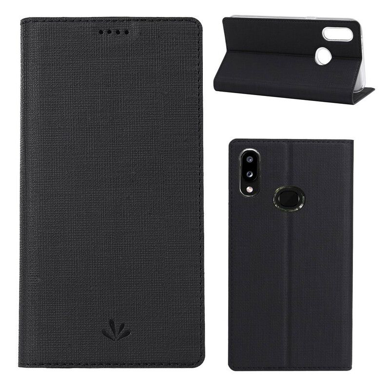 Cover Samsung Galaxy A10s Flip Cover Tekstureret