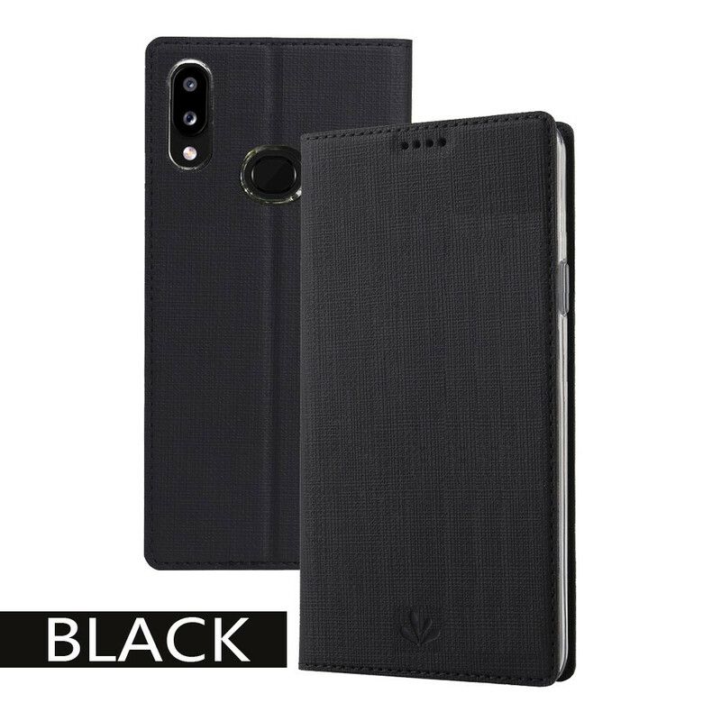 Cover Samsung Galaxy A10s Flip Cover Tekstureret