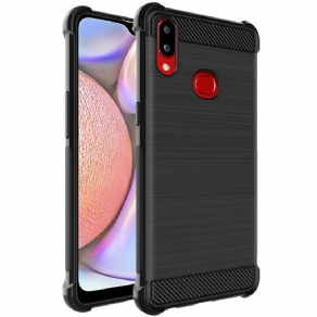 Cover Samsung Galaxy A10s Imak Vega Series Børstet Carbon Fiber