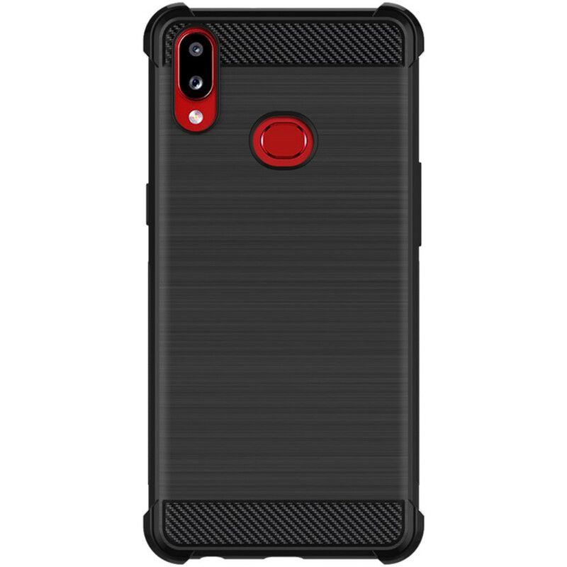 Cover Samsung Galaxy A10s Imak Vega Series Børstet Carbon Fiber