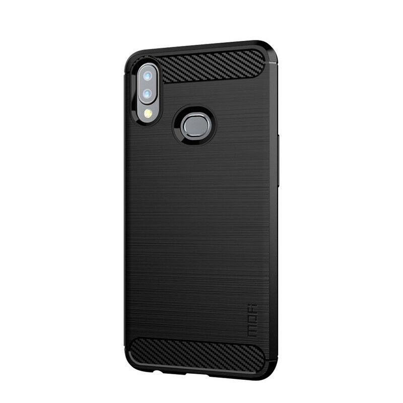 Cover Samsung Galaxy A10s Mofi Børstet Kulfiber