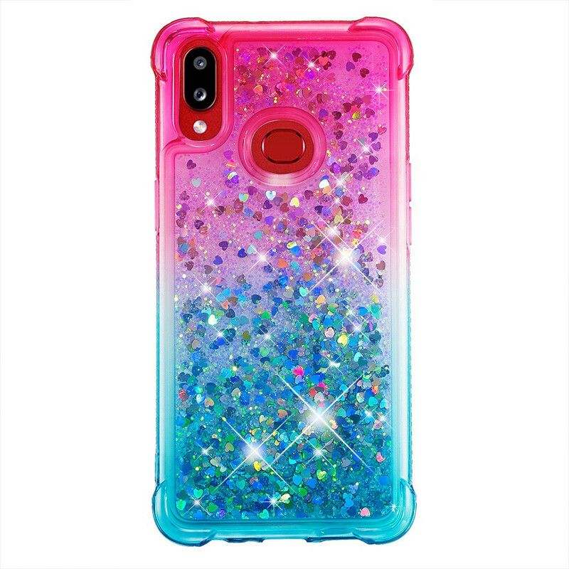 Cover Samsung Galaxy A10s Pailletter Farver