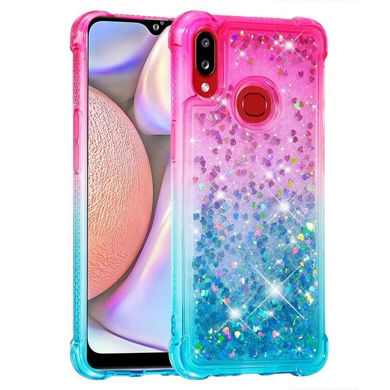 Cover Samsung Galaxy A10s Pailletter Farver