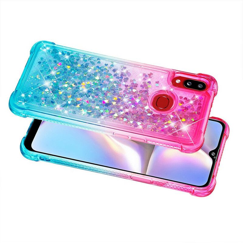 Cover Samsung Galaxy A10s Pailletter Farver