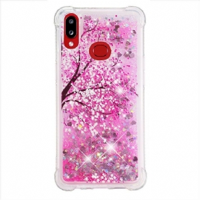 Cover Samsung Galaxy A10s Paillettertræ