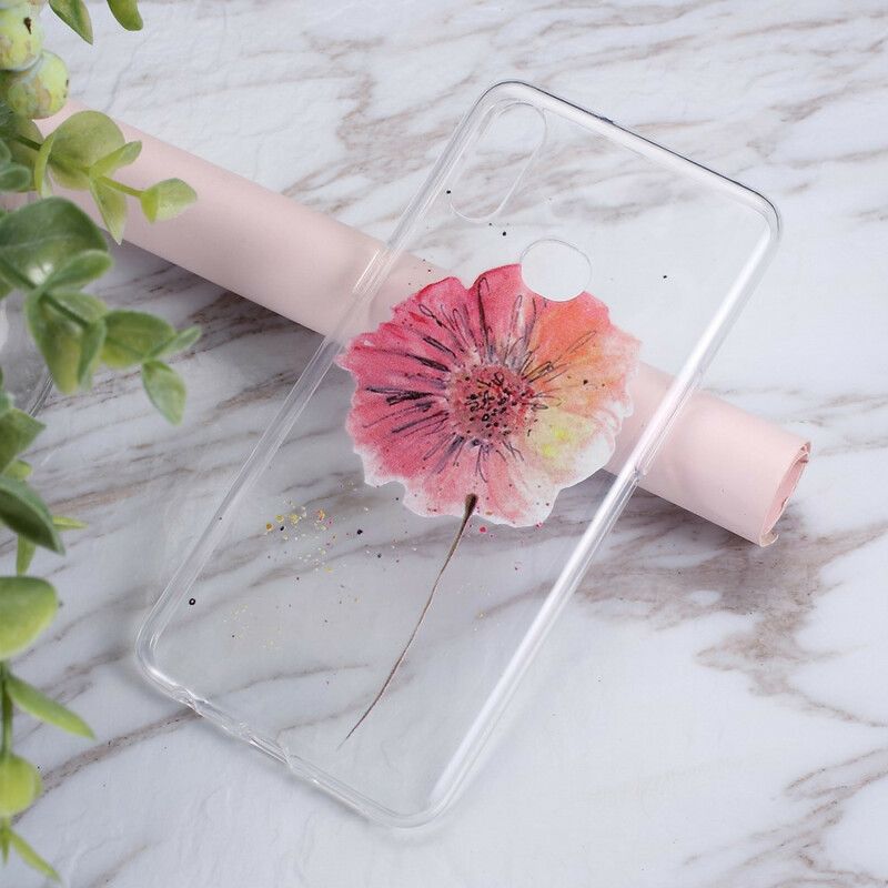 Cover Samsung Galaxy A10s Sømløst Akvarel Blomstermønster