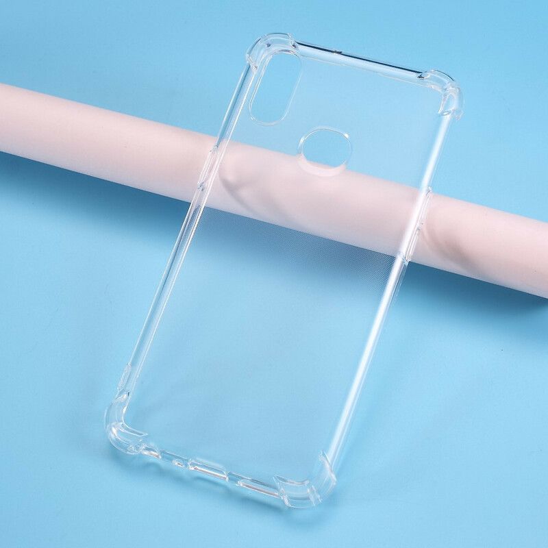 Cover Samsung Galaxy A10s Transparente Forstærkede Hjørner