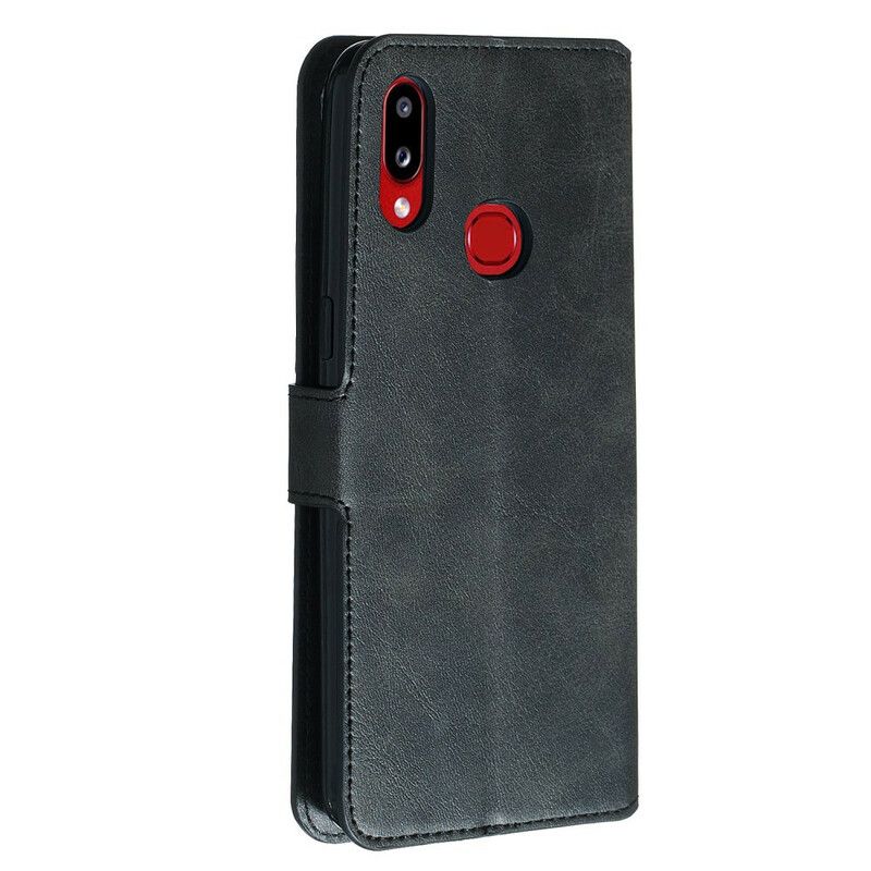 Flip Cover Samsung Galaxy A10s Faux Læder Nye Farver