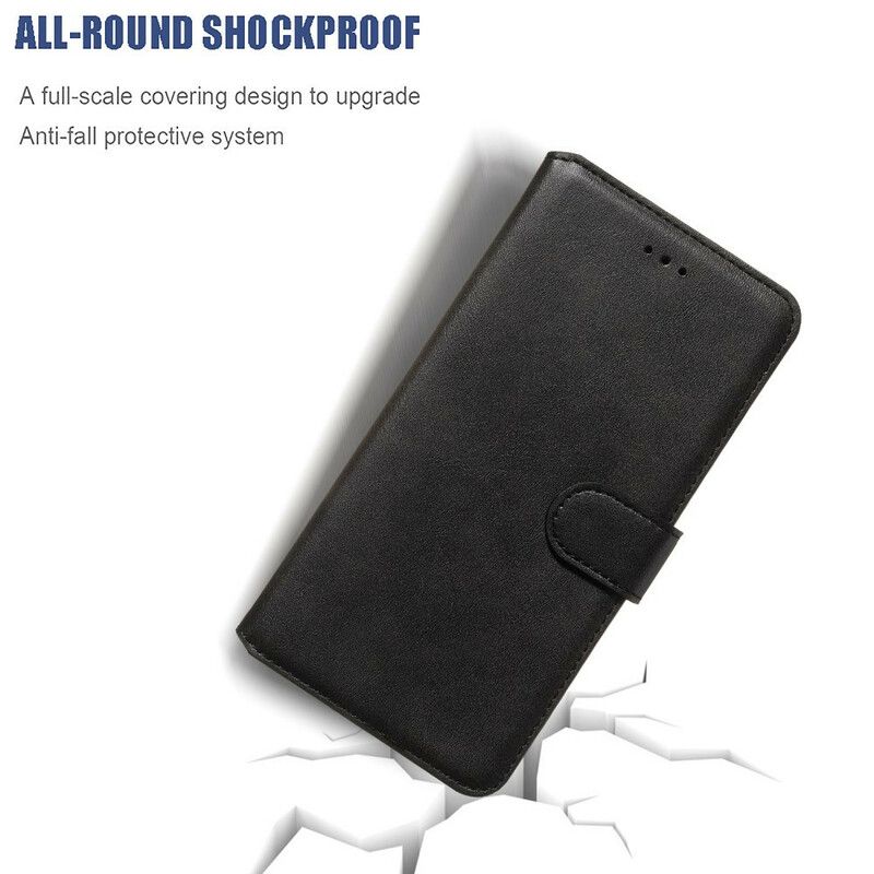 Flip Cover Samsung Galaxy A10s Faux Læder Nye Farver