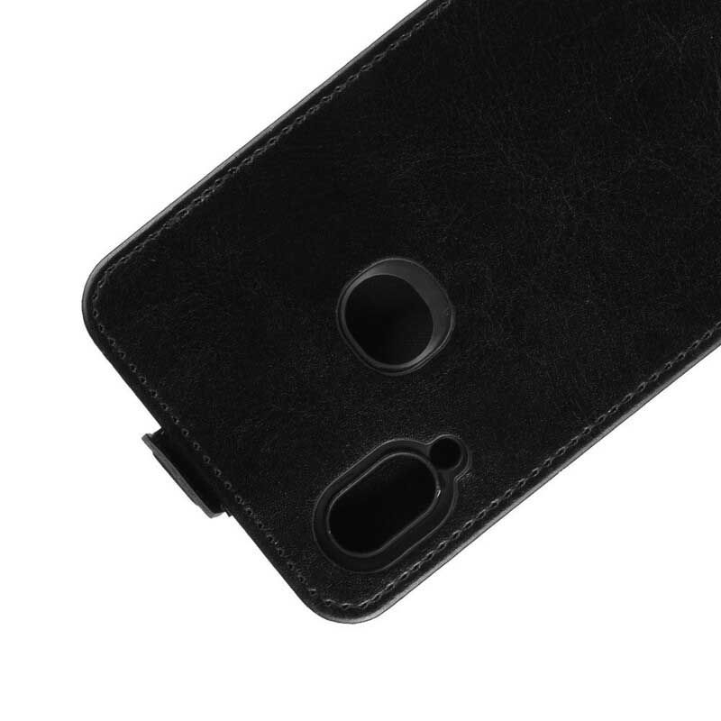 Flip Cover Samsung Galaxy A10s Læder Cover Foldbar Lædereffekt