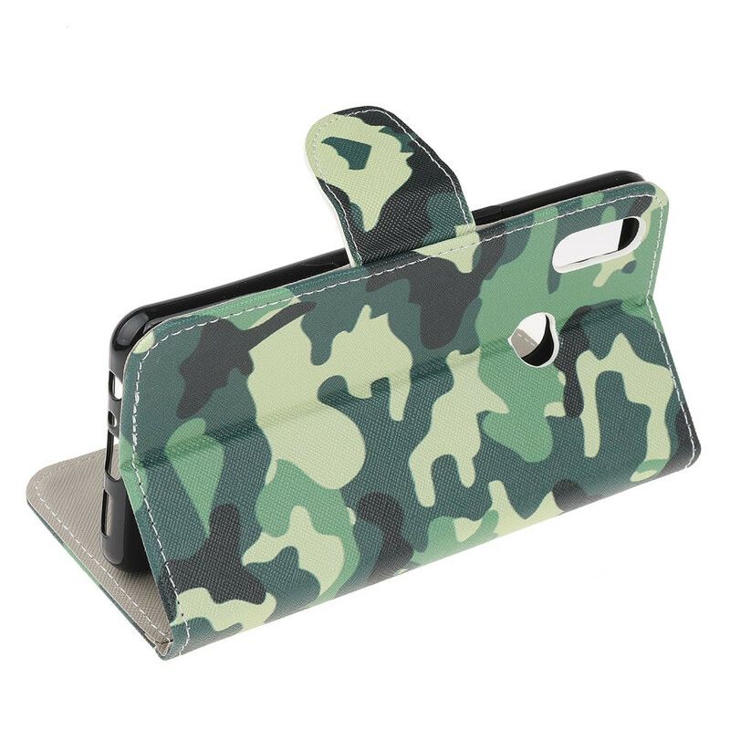 Flip Cover Samsung Galaxy A10s Militær Camouflage