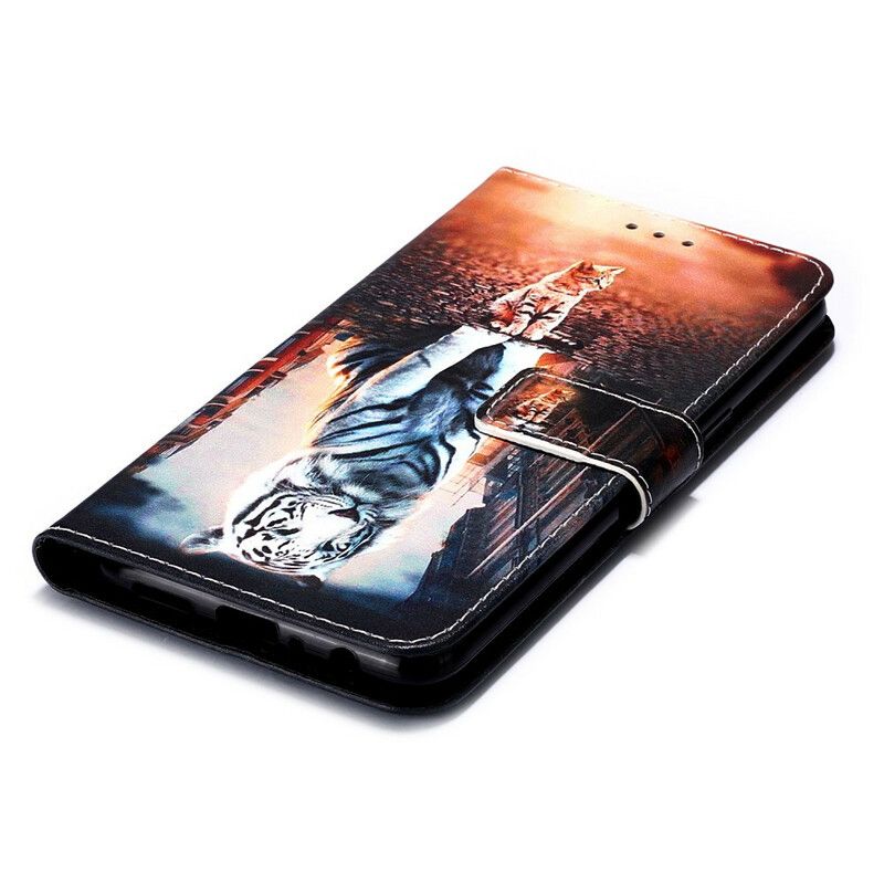 Læder Cover Samsung Galaxy A10s Ernest Og Refleksion